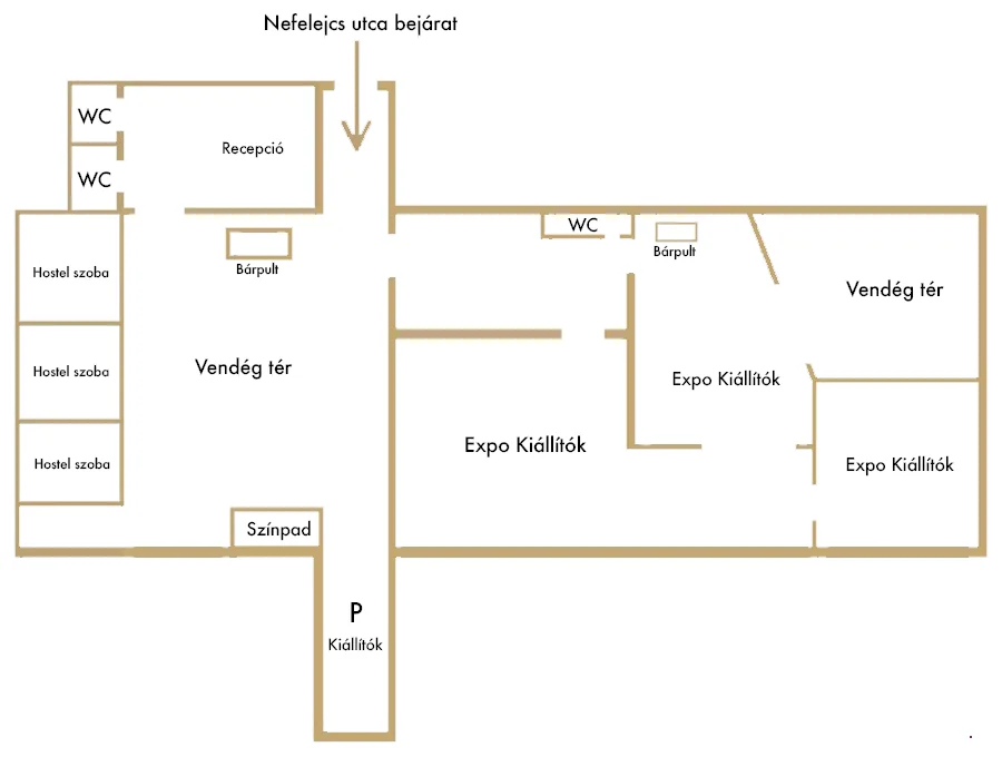 A II. Budapest Pipa Expo helyszínrajza A II. Budapest Pipa Expo helyszínrajza